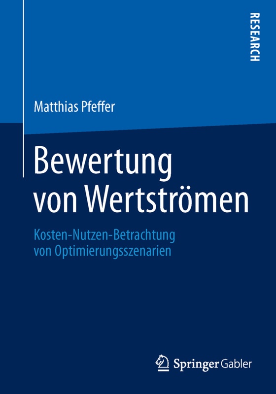Bewertung Von Wertströmen - Matthias Pfeffer, Kartoniert (TB)