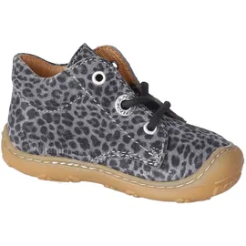 Pepino Leder-Lauflernschuhe Dots in grau, | Gr.: 25