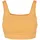 URBAN CLASSICS Recycled Squared Sports Bra Sport-bh Pale Orange S