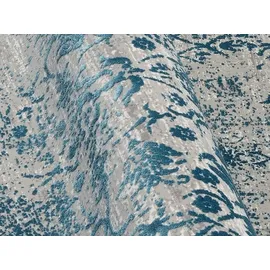 Musterring Vintage Teppich Boston 240 x 340 cm Mischgewebe Blau