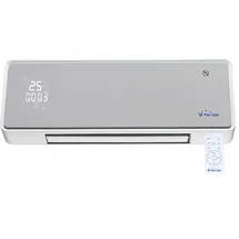 PurLine Keramischer Wandheizkörper 2000 W Silber