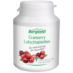Bergland Cranberry Lutschtabletten 75 St Lutschtabletten