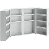 Vicco Medizinschrank Metall 53x53 cm