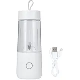 Mini-standmixer 350 Ml – Usb-fruchtentsafter, Elektrischer Smoothie-maker Für Zuhause Und Unterwegs – Weiß
