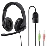 Hama HS-P200 Stereo, Schwarz