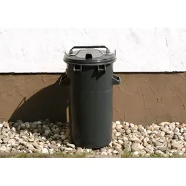 Floraworld Mülleimer mit Bügel Cargo (50 l, Grau)
