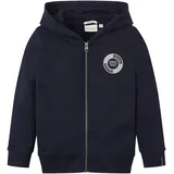 Tom Tailor Jungen Kapuzen Hoodie mit Logoprint, blau, Logo Print, Gr. 92/98