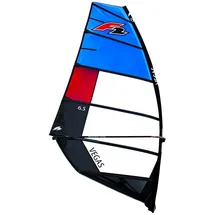 F2 Windsurf Segel Vegas Team 7,5 qm blau/schwarz