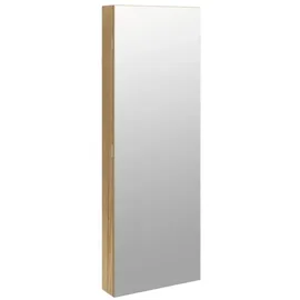 vidaXL Schmuckschrank mit LED-Beleuchtung