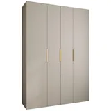 abiks möbel Drehtürenschrank COMO 170 x 245,5 x 50 cm Gold