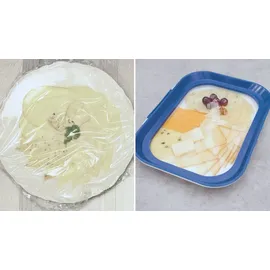 Livington Flex & Fresh Frischhalteplatten 2er-Set - Aufschnittbox Kühlschrank
