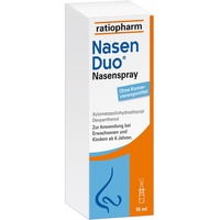 ratiopharm NASENDUO Nasenspray Schnupfen & Nasennebenhöhlen 10 ml