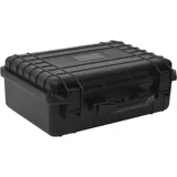 vidaXL Flugkoffer Tragbar Schwarz 47x36x18 cm PP