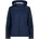 Damen Zip Hoodie Jacke Größe M blau