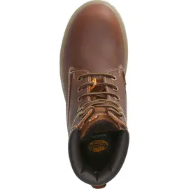 Dockers by Gerli Damen Combat Boots, Frauen Stiefeletten,warm gefüttert,uebergangsschuhe,uebergangsstiefel,schnürstiefel,Desert,42 EU - 42