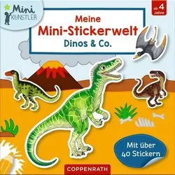 COPPENRATH 95070 Meine Mini-Stickerwelt: Dinos & Co. (Mini-Künstler)