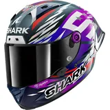 Shark Aeron-GP FIM 02 Schwarz/Weiß/Lila/Rot S