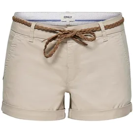 Only Chino-Shorts Grau 44