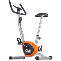 ONE | LCD Heimtrainer Fitness Fahrrad Hometrainer Ergometer Trimmrad Bike