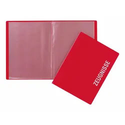 Pagna 21008-03, Konventioneller Dateiordner, A4, Polypropylen (PP), Rot, Porträt
