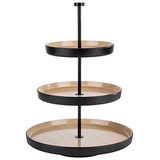APS Etagere FRIDA beige/schwarz 43,0 cm
