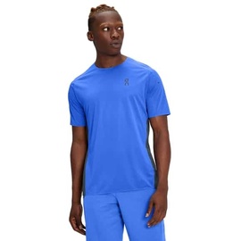 On Performance T-Shirt Herren Laufshirt Blau M - Walkingbekleidung