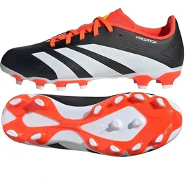 adidas Predator 24 League Low MG Kinder Core Black/Cloud White/Solar Red 35