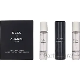 Chanel Bleu de Chanel Eau de Parfum refillable 20 ml + Eau de Parfum Refill 2 x 20 ml Geschenkset