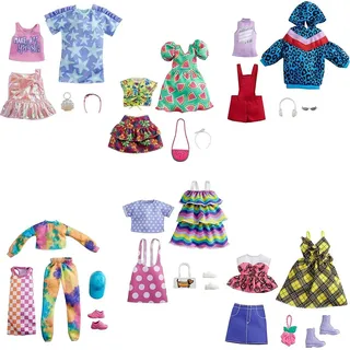 Mattel Barbie Moden 2 Outfits und 2 Accessoires für die Barbie Puppe