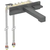 Geberit ONE Waschtischarmatur eckiges Design, Wandmontage, Ausladung 18cm, 116.461.14.1