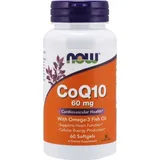 NOW Foods Coenzym Q10 mit Omega-3 Kapseln 60 St.