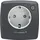 Homematic IP Smart-Home-Steckdose anthrazit