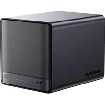 MINISFORUM MINI-PC Minis Forum NAS N5 AMD Ryzen 7 H255, 16 GB + 128 GB Betriebssystemspeicher
