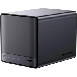 MINISFORUM MINI-PC Minis Forum NAS N5 AMD Ryzen 7 H255, 16 GB + 128 GB Betriebssystemspeicher