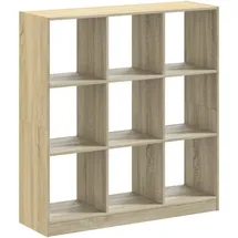 vidaXL Bücherregal 102 x 32 x 108 cm Braun
