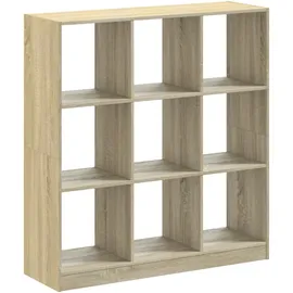vidaXL Bücherregal 102 x 32 x 108 cm Braun