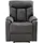 Femo Fernsehsessel FM-3215 Mikrofaser 79 x 100 x 93 cm Anthrazit elektrisch
