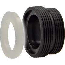 tecuro Adapter Übergangsstück AG M 22x1 auf AG M 24x1, Kunststoff