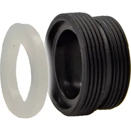 tecuro Adapter Übergangsstück AG M 22x1 auf AG M 24x1, Kunststoff