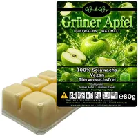 WonderWax Duftwachs WonderWax® Duftwachs 6 Würfel, (Grüner Apfel), Duftrichtung: Grüner Apfel grün