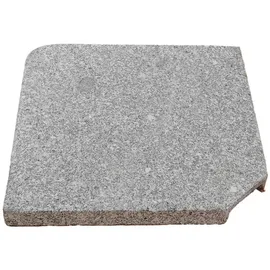 Siena Garden Bodenplatte Ennio Granit 47,5 x 4,1 x 47,5 cm Grau