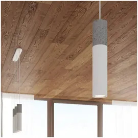Sollux Borgio 1-flg. GU10 40W 40 cm weiß/grau