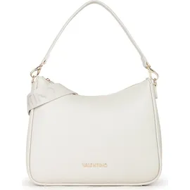 Valentino Never Hobo Bag Synthetik Beige/Weiß