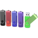 KOOTION USB-Stick 3.0, 64 GB, 64 GB, USB 3.0, günstiger USB-Stick für PC, TV, Auto, Player, Xbox one (64 GB - 3.0, mehrfarbig)