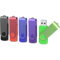 Kootion USB-Stick 3.0, 64 GB, 64 GB, USB-Stick 3.0, für PC, TV, Auto, Player, Xbox one (64 GB - 3.0, mehrfarbig)