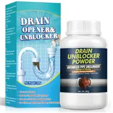 Damaile EU Abflussreiniger, Rohrreiniger Extrem Stark Leistungsstark, 260g Abflussreiniger Schaum für Essensreste, Fett in Spüle Abflussrohr, Sink Drain Cleaner für Küche, Toilette