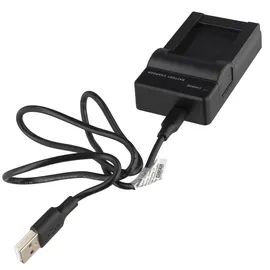 AccuCell USB Ladegerät kompatibel für Sony NP-BX1 Akku NPBX1.CE, NPBX1, NP BX 1