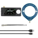 Gdfnmogo SI4732 Taschenradio-Empfänger, 0,5–108 MHz Vollbandübertragung, LSB-USB-Mini-Radio mit 4,8 cm IPS-HD-Bildschirm, ESP32-S3-Steuerung, 800 mAh Akku (B)