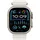 Apple Watch Ultra 2 GPS + Cellular 49 mm Titangehäuse natur, Ocean Armband weiß One Size