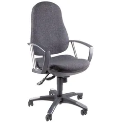 Topstar Bürostuhl »Trend 10« ohne Armlehnen grau